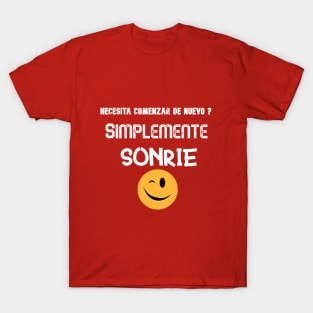 Nuevo comienzo con una Sonrisa T-Shirt